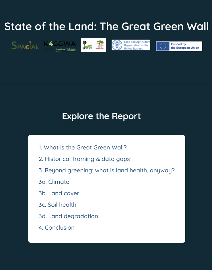 State of the Land map preview