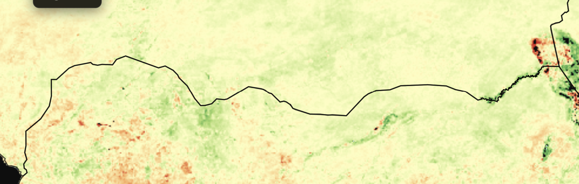 EVI map example banner